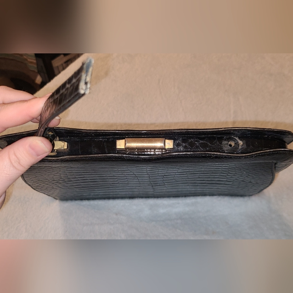 Vintage Python Skin Clutch Bag - Picture 8 of 13